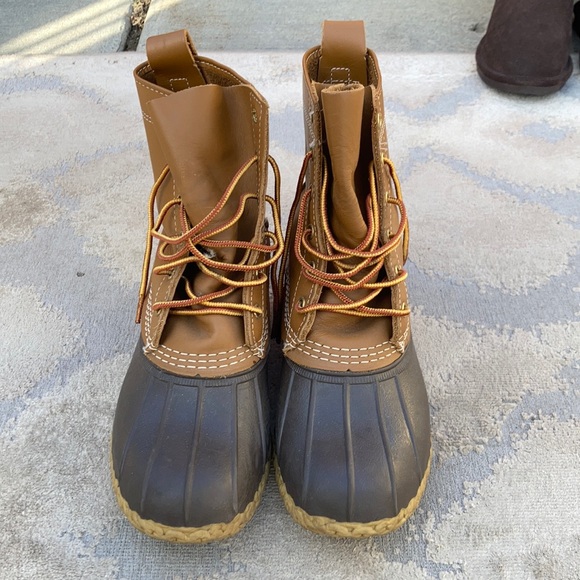 LLBean genuine duck boots - Picture 1 of 7